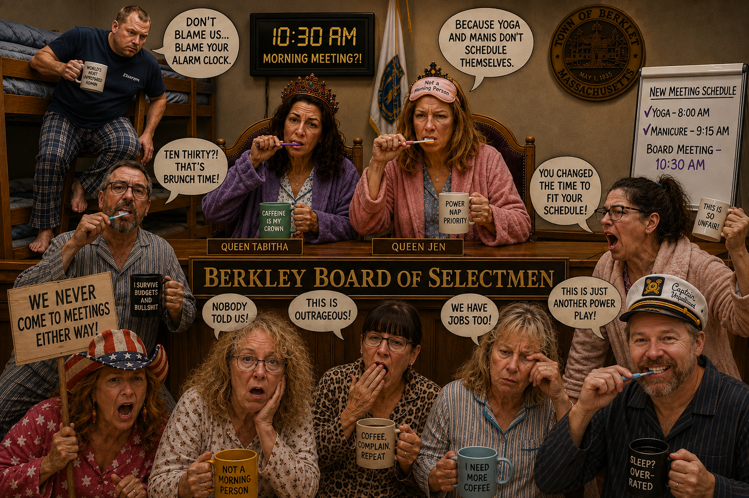 Berkley Reality Check: Morning Meetings, Zoning and Other Signs of the Republic’s Collapse.